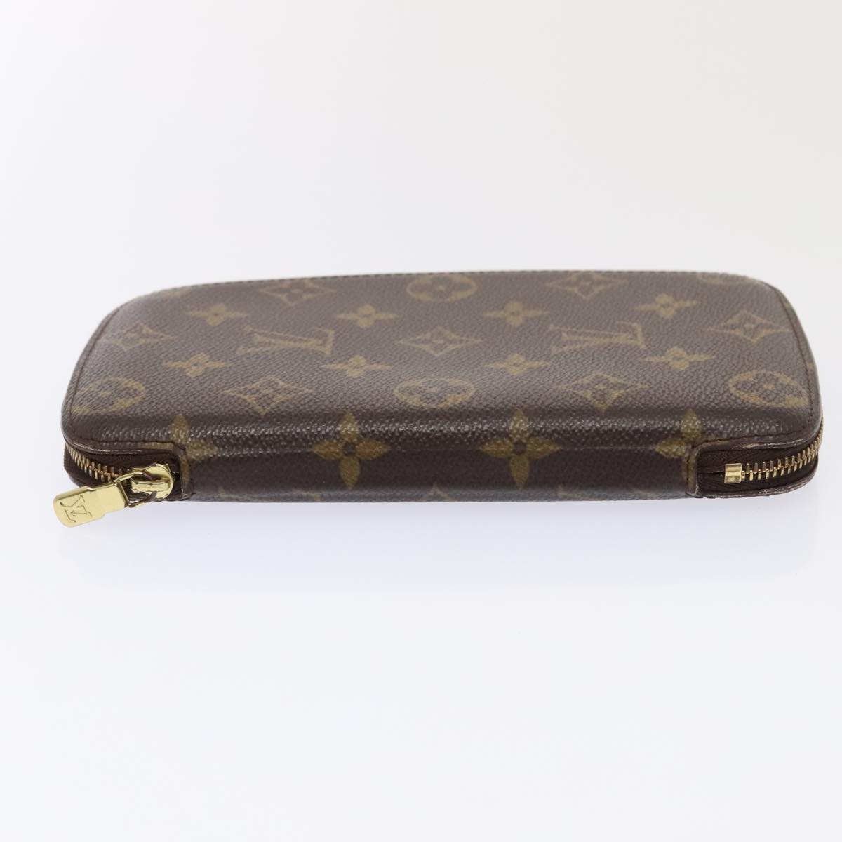 LOUIS VUITTON Monogram Agenda Jeode Travel Case M62950 LV Auth 93952