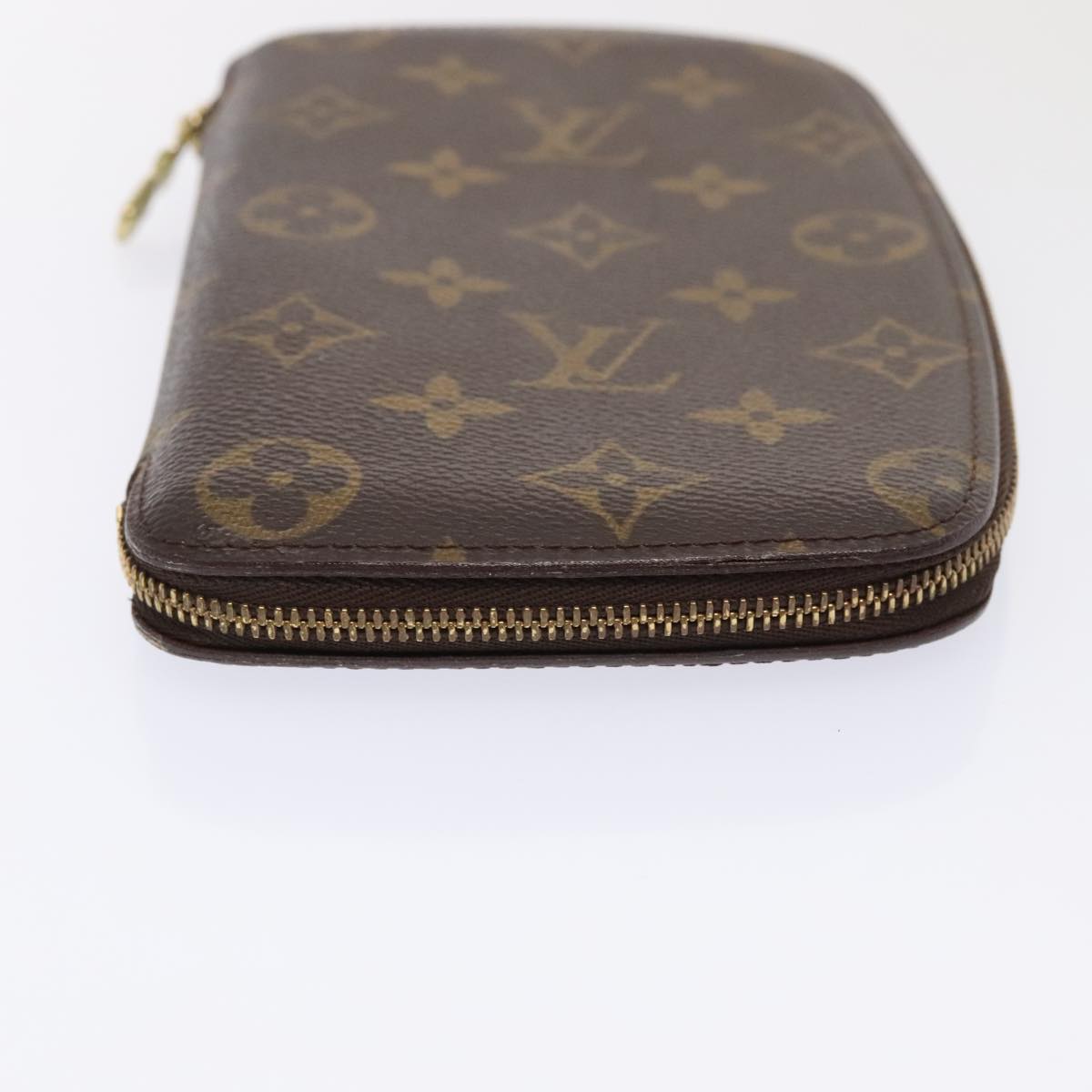 LOUIS VUITTON Monogram Agenda Jeode Travel Case M62950 LV Auth 93952