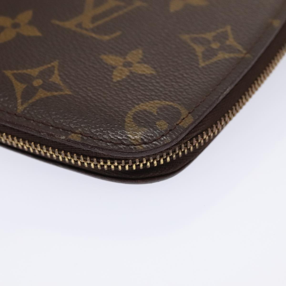 LOUIS VUITTON Monogram Agenda Jeode Travel Case M62950 LV Auth 93952