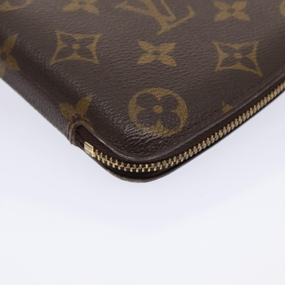 LOUIS VUITTON Monogram Agenda Jeode Travel Case M62950 LV Auth 93952