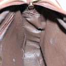 Burberrys Nova Check Shoulder Bag PVC Beige Gold Auth 93955-20