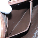 Burberrys Nova Check Shoulder Bag PVC Beige Gold Auth 93955-22