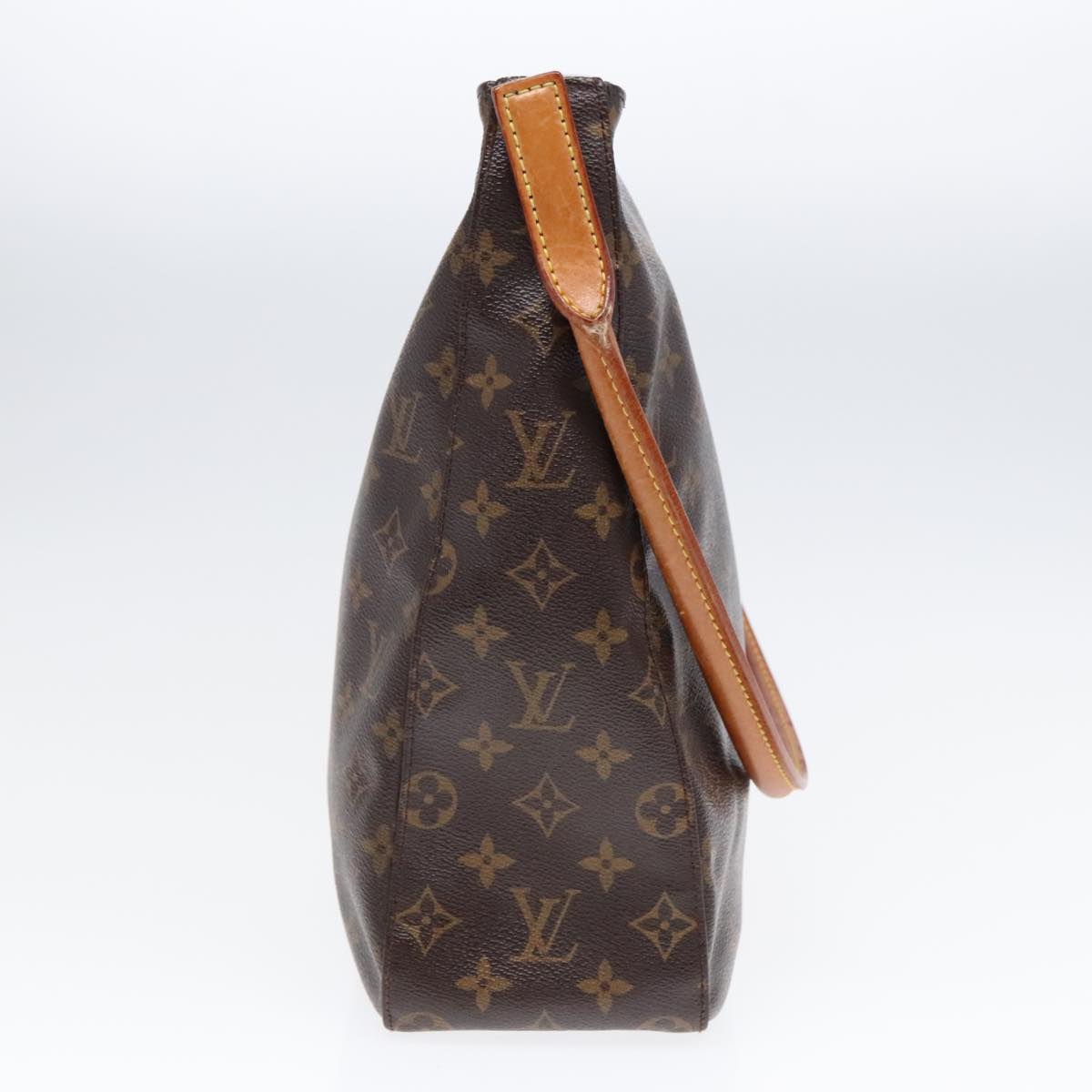 LOUIS VUITTON Monogram Looping GM Shoulder Bag M51145 LV Auth 93963