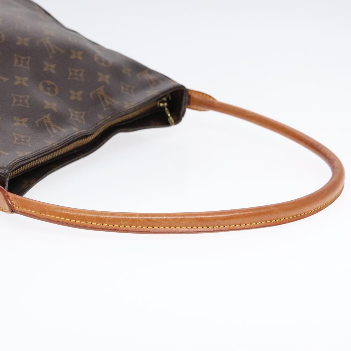 LOUIS VUITTON Monogram Looping GM Shoulder Bag M51145 LV Auth 93963