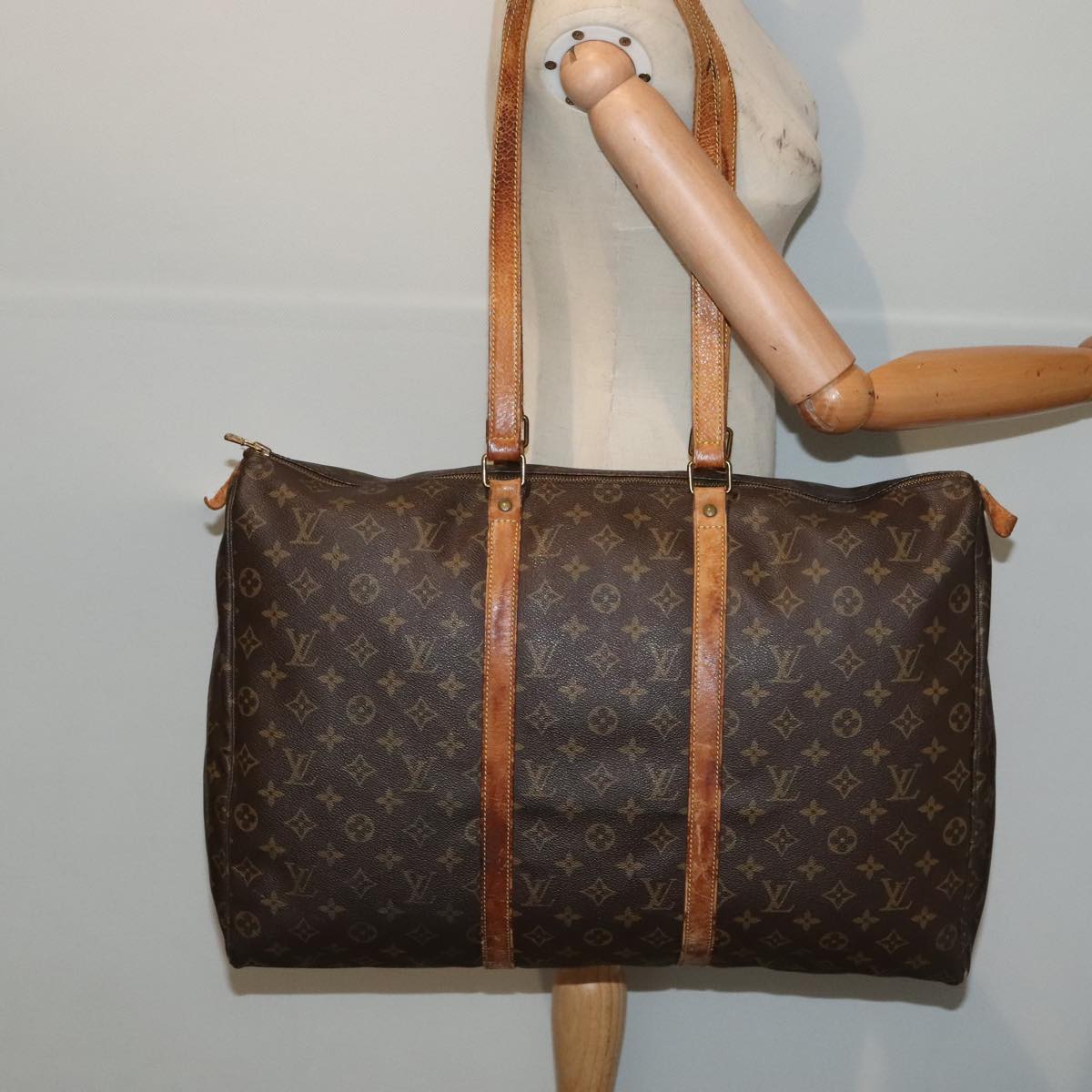 LOUIS VUITTON Monogram Flanerie 50 Shoulder Bag M51116 LV Auth 93977