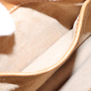 PRADA Shoulder Bag Canvas Blue Gold Auth 93988-11