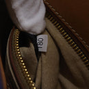 PRADA Shoulder Bag Canvas Blue Gold Auth 93988-12