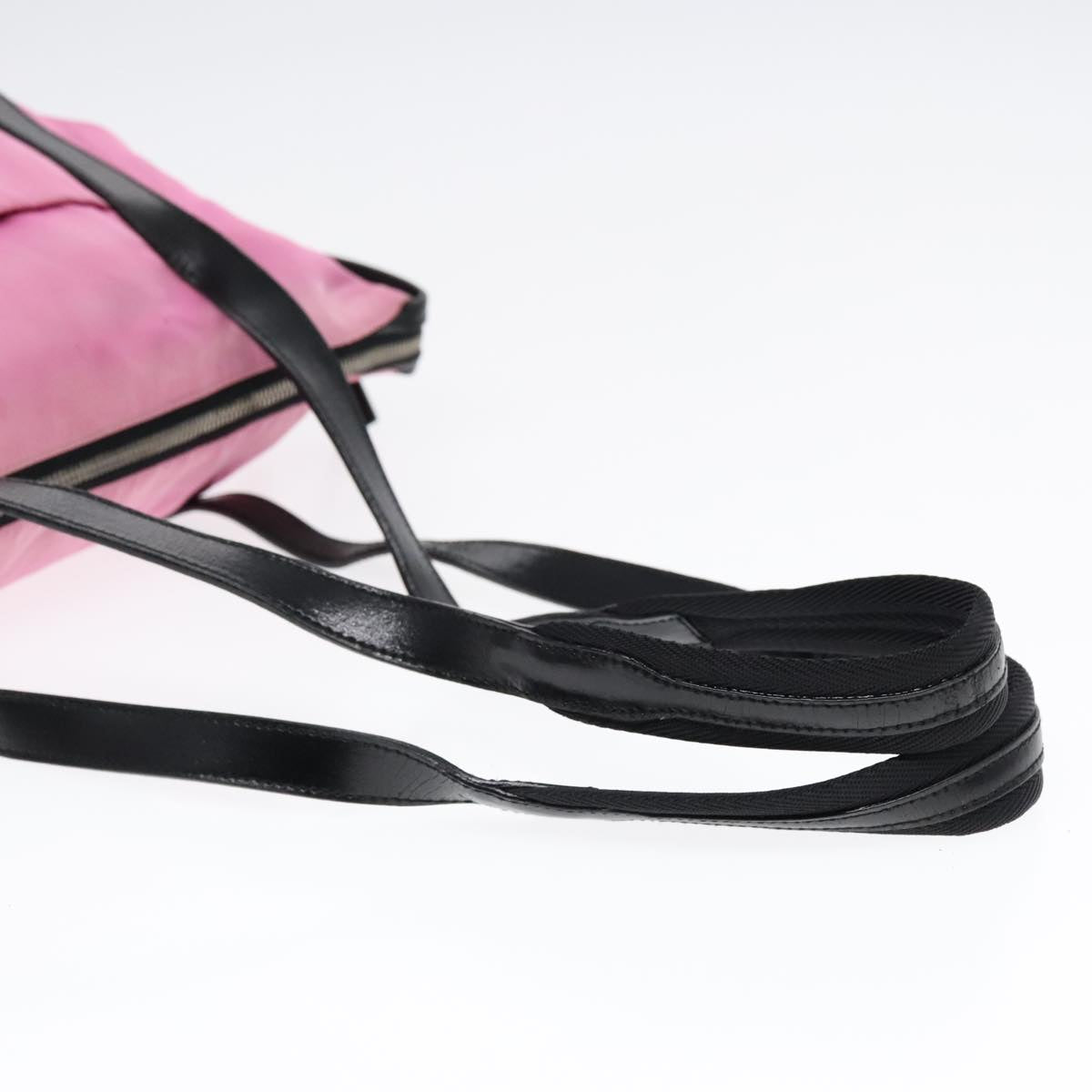 PRADA Shoulder Bag Nylon Pink Auth 93998