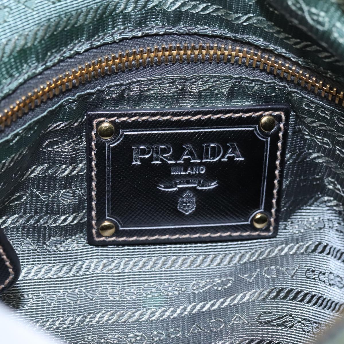 PRADA Shoulder Bag Nylon Green Auth 93999