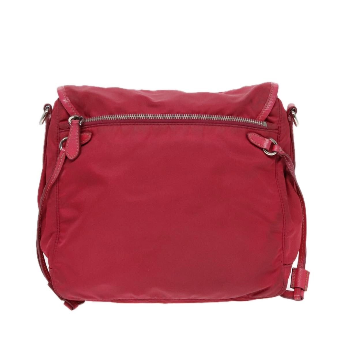 PRADA Shoulder Bag Nylon Pink Auth 94004 - 0