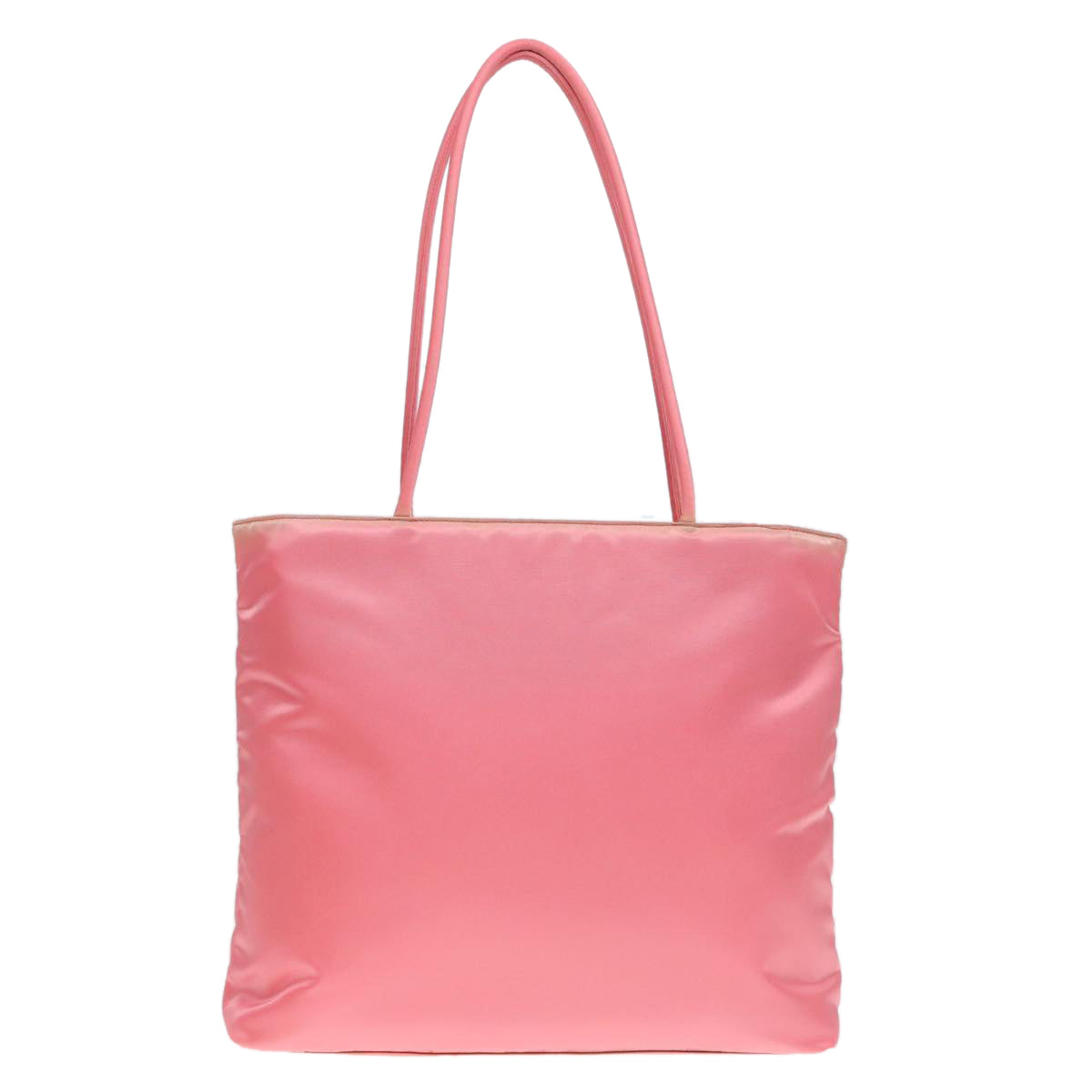 PRADA Tote Bag Nylon Pink Auth 94006