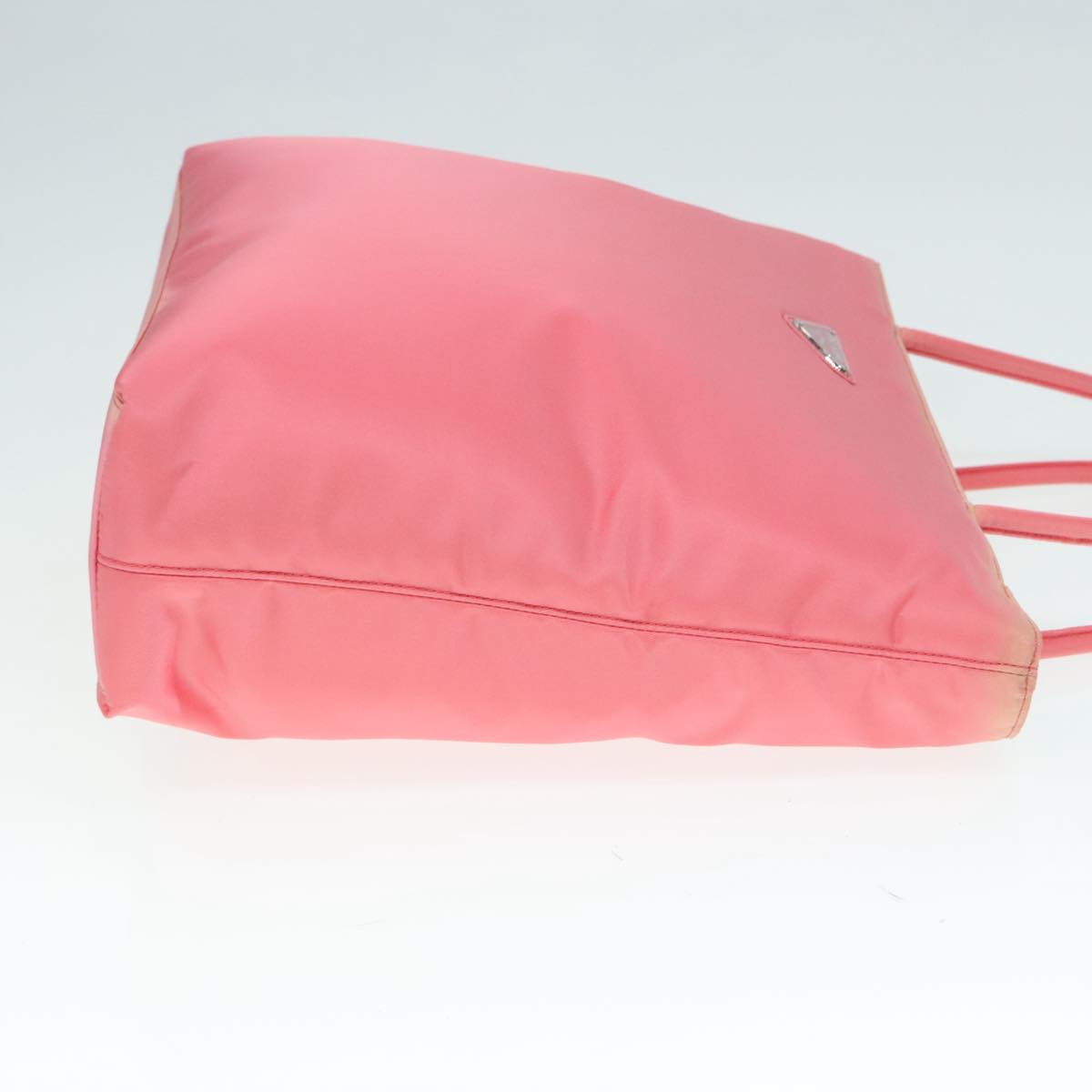 PRADA Tote Bag Nylon Pink Auth 94006