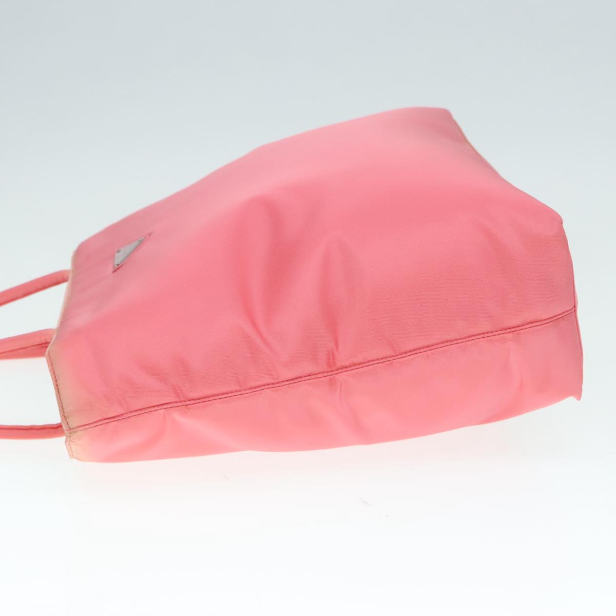 PRADA Tote Bag Nylon Pink Auth 94006