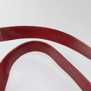 Burberrys Nova Check Tote Bag Canvas Leather Beige Gold Red Auth 94015-8