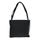 PRADA Tote Bag Nylon Black Silver Auth 94044-2