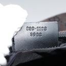 GUCCI GG Canvas Accessory Pouch Black Silver 039 1103 3903 Auth 94046-12