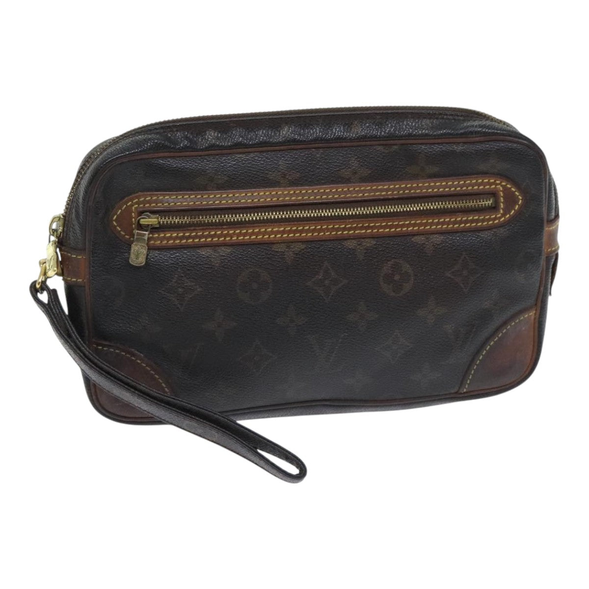 LOUIS VUITTON Monogram Marly Dragonne GM Clutch Bag M51825 LV Auth 94052