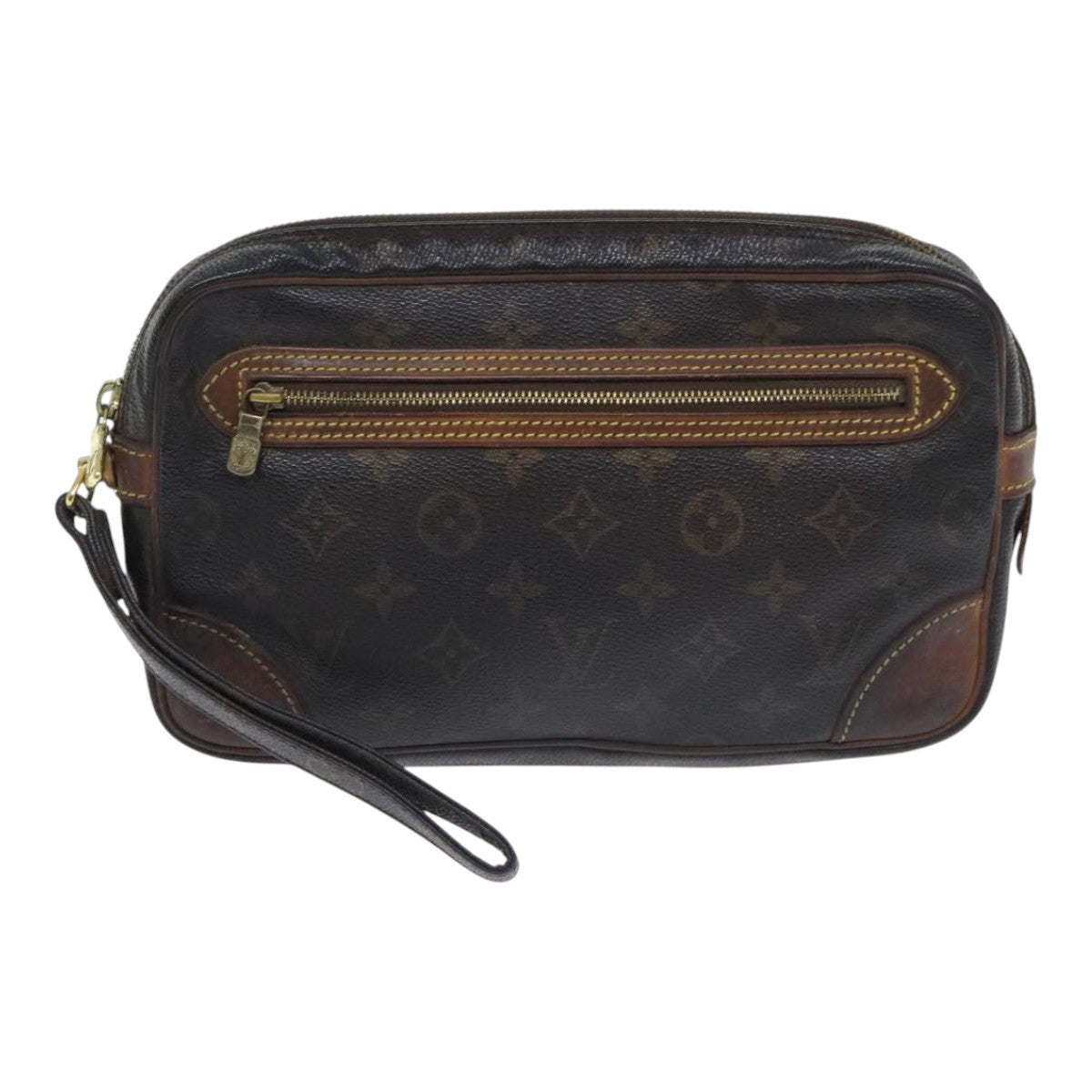 LOUIS VUITTON Monogram Marly Dragonne GM Clutch Bag M51825 LV Auth 94052