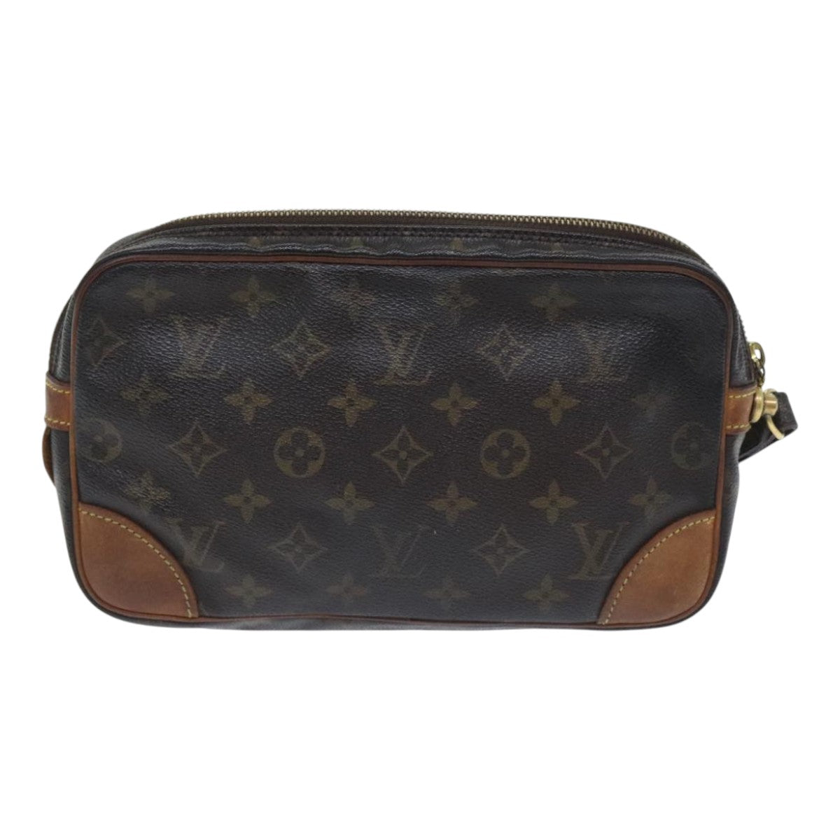 LOUIS VUITTON Monogram Marly Dragonne GM Clutch Bag M51825 LV Auth 94052 - 0