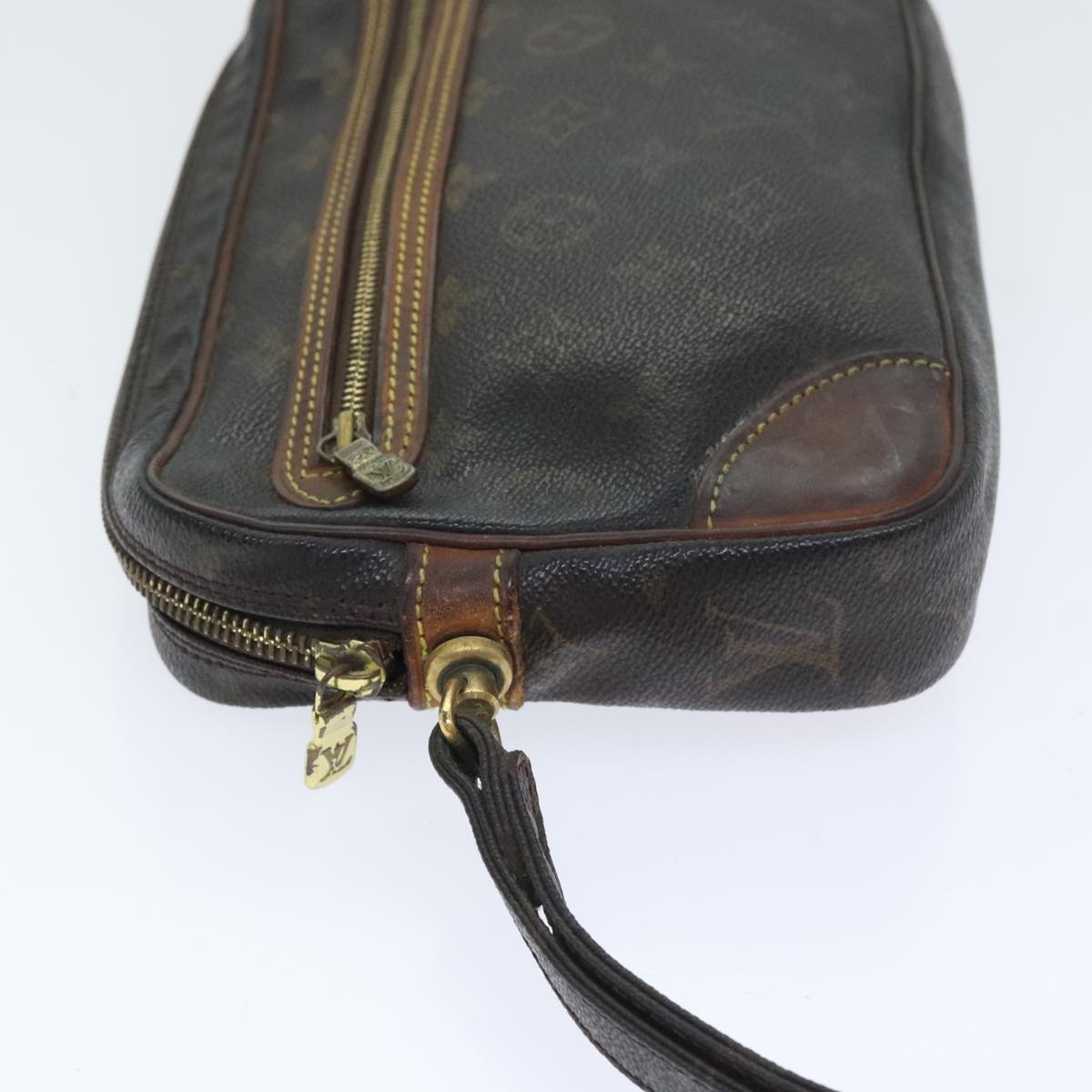 LOUIS VUITTON Monogram Marly Dragonne GM Clutch Bag M51825 LV Auth 94052