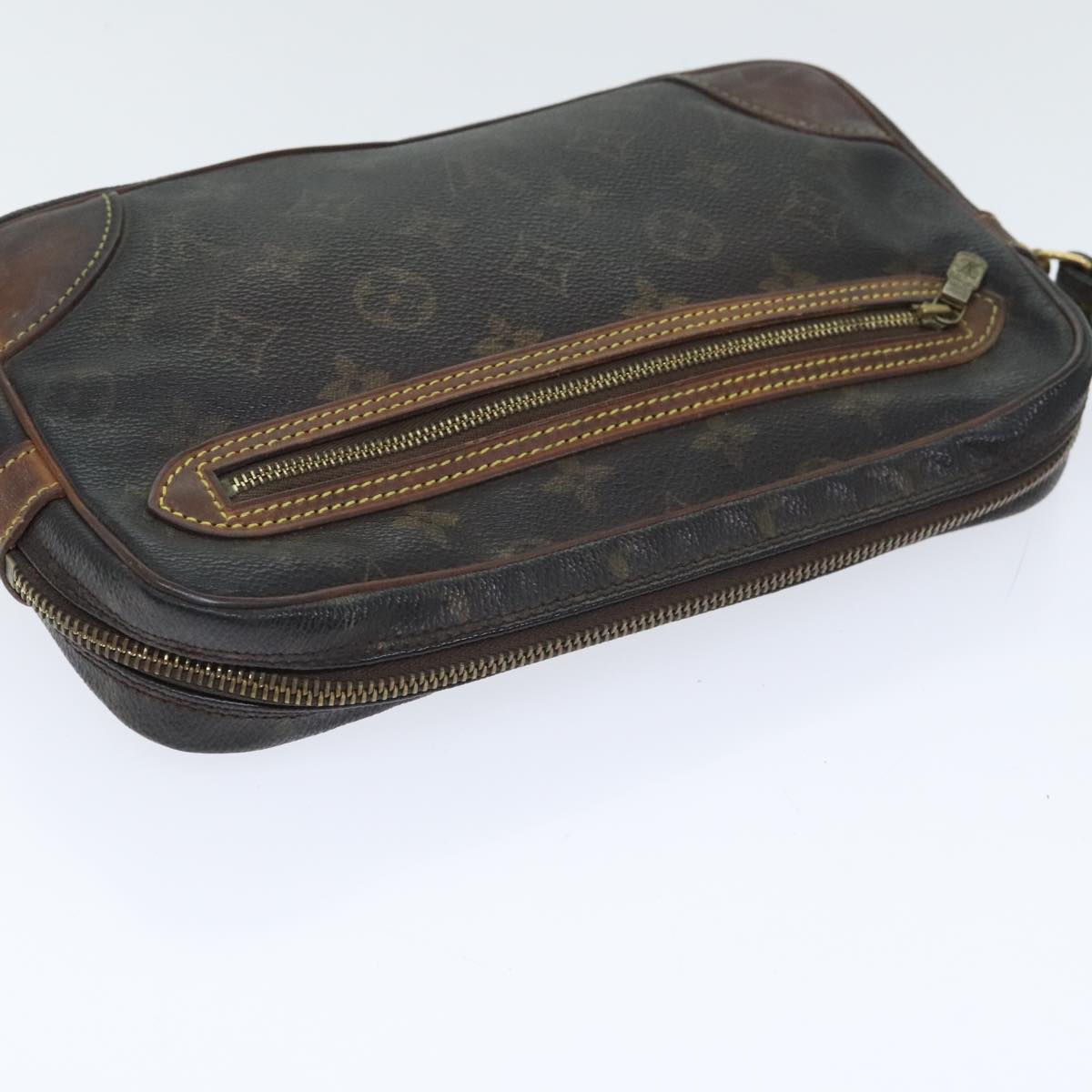 LOUIS VUITTON Monogram Marly Dragonne GM Clutch Bag M51825 LV Auth 94052