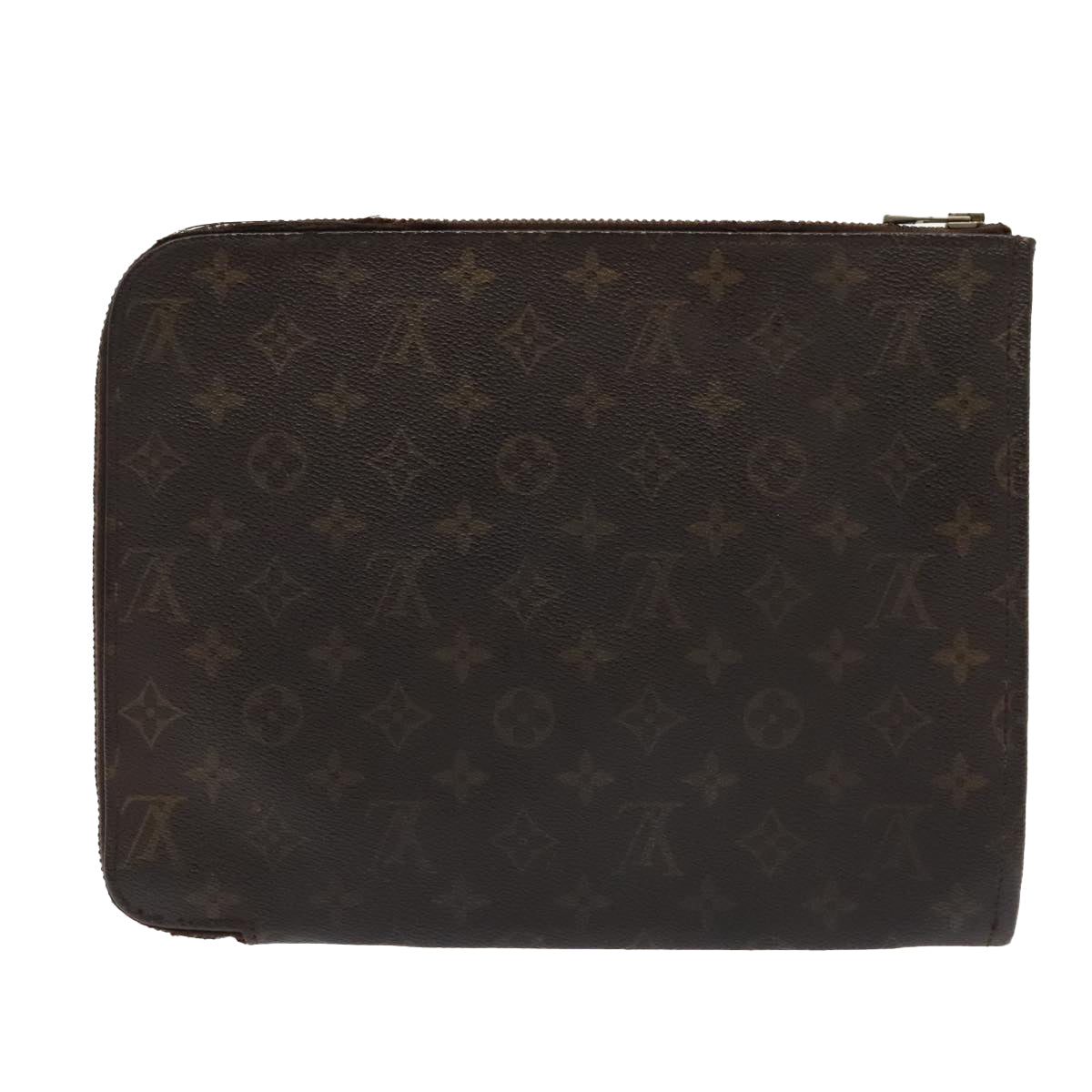 LOUIS VUITTON Monogram Posh Documents Clutch Bag M53456 LV Auth 94058 - 0