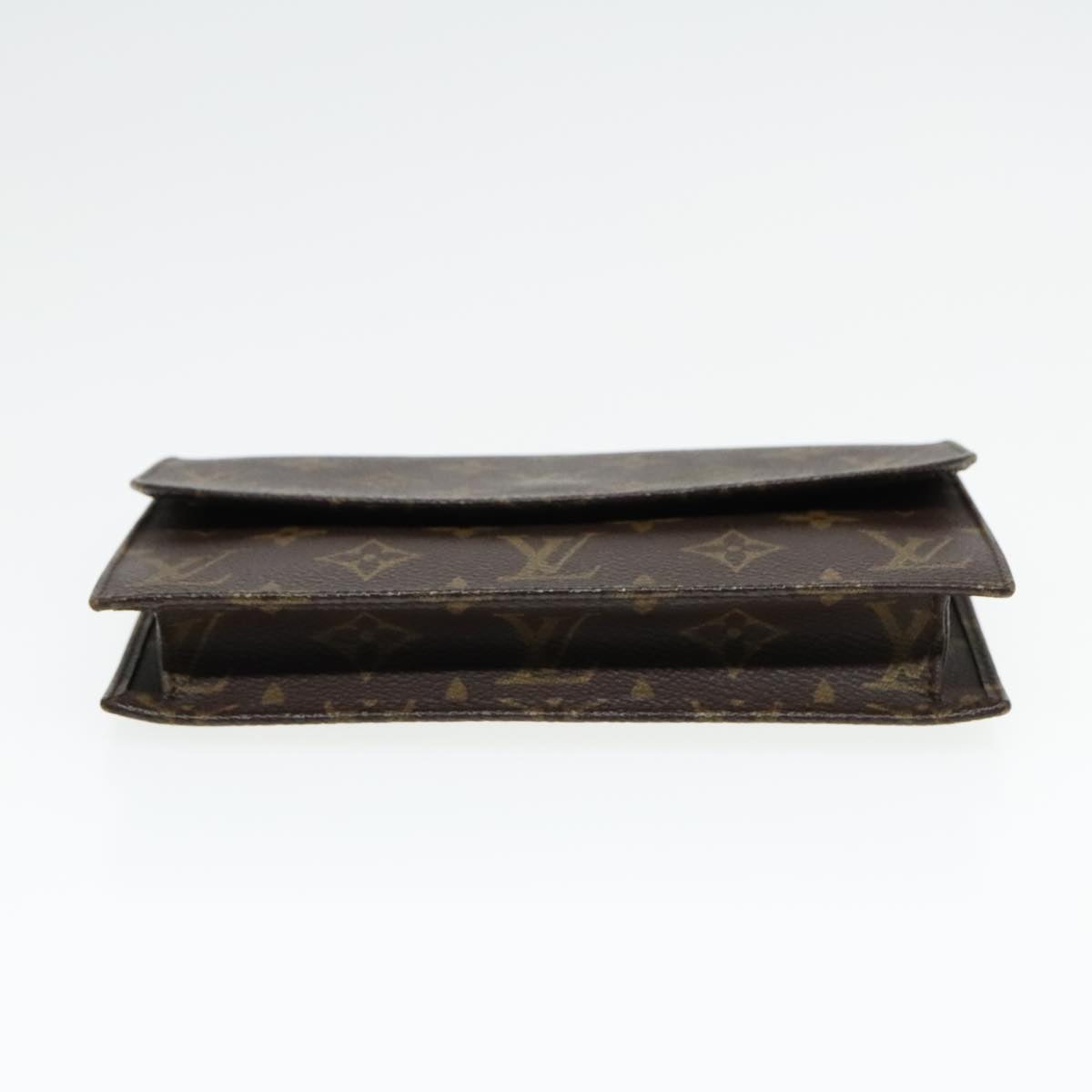 LOUIS VUITTON Monogram Pochette Rabat 20 Clutch Bag M51935 LV Auth 94066