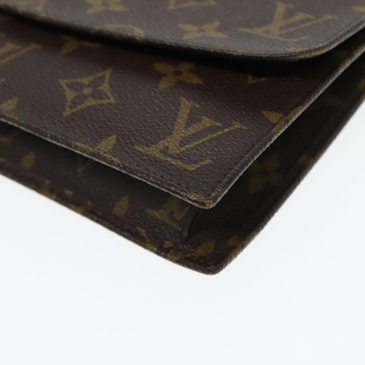 LOUIS VUITTON Monogram Pochette Rabat 20 Clutch Bag M51935 LV Auth 94066