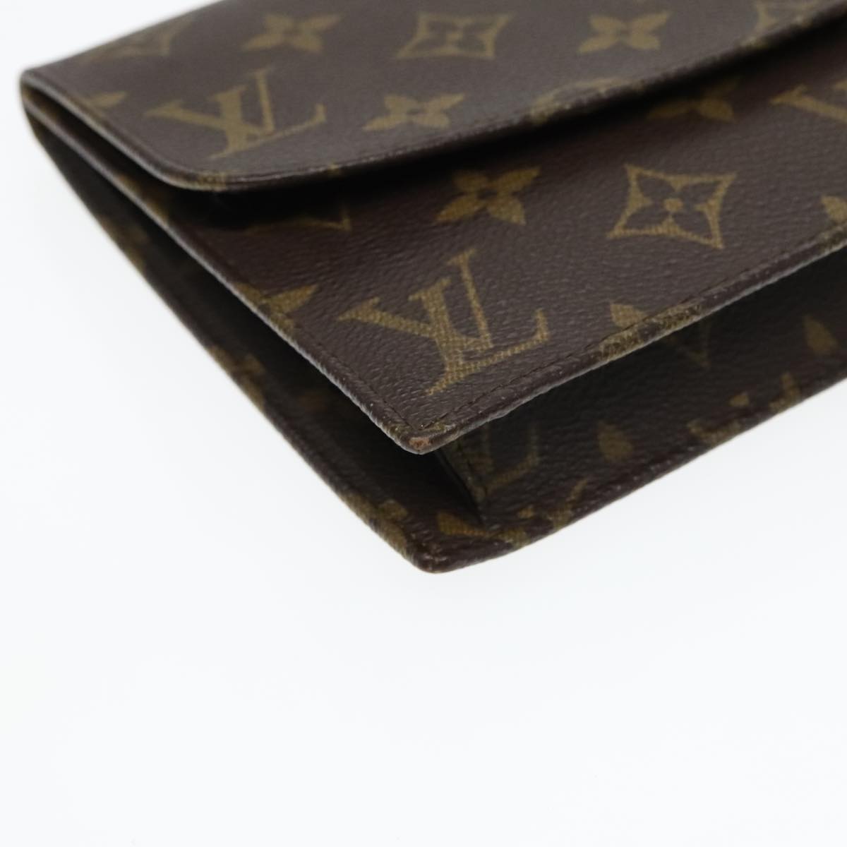 LOUIS VUITTON Monogram Pochette Rabat 20 Clutch Bag M51935 LV Auth 94066