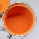 LOUIS VUITTON LV Painted Can Shoulder Bag PVC Leather Orange M81590 Auth 94068SM-11