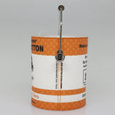 LOUIS VUITTON LV Painted Can Shoulder Bag PVC Leather Orange M81590 Auth 94068SM-3