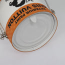 LOUIS VUITTON LV Painted Can Shoulder Bag PVC Leather Orange M81590 Auth 94068SM-6