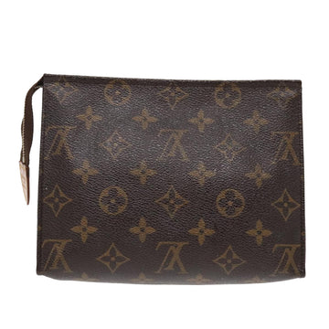 LOUIS VUITTON Monogram Poche Toilette 19 Pouch M47544 LV Auth 94101 - 0