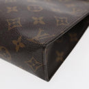 LOUIS VUITTON Monogram Poche Toilette 19 Pouch M47544 LV Auth 94101-7