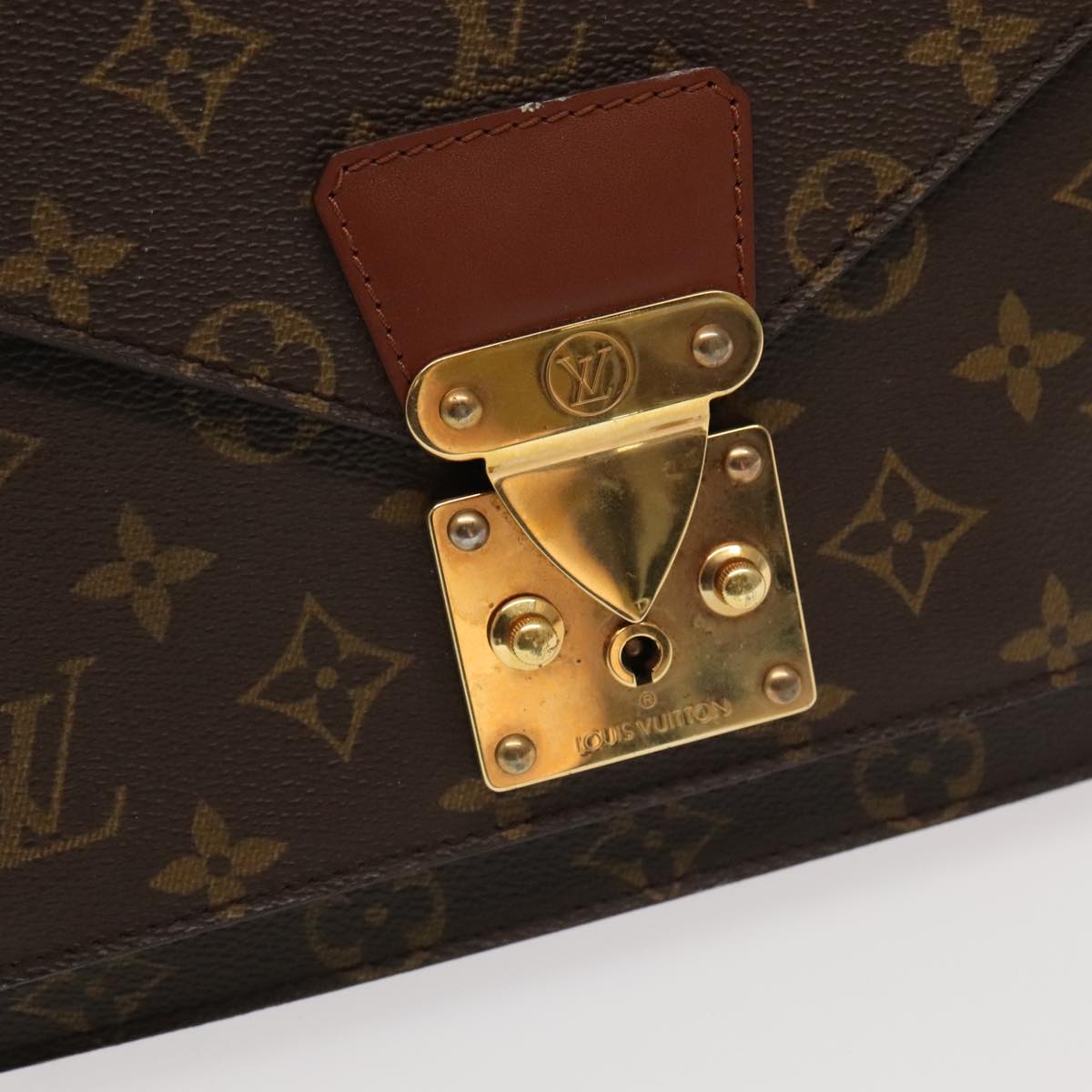 LOUIS VUITTON Monogram Monceau 26 Shoulder Bag M51187 LV Auth 94103