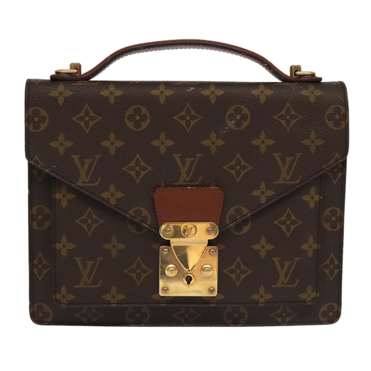 LOUIS VUITTON Monogram Monceau 26 Shoulder Bag M51187 LV Auth 94103