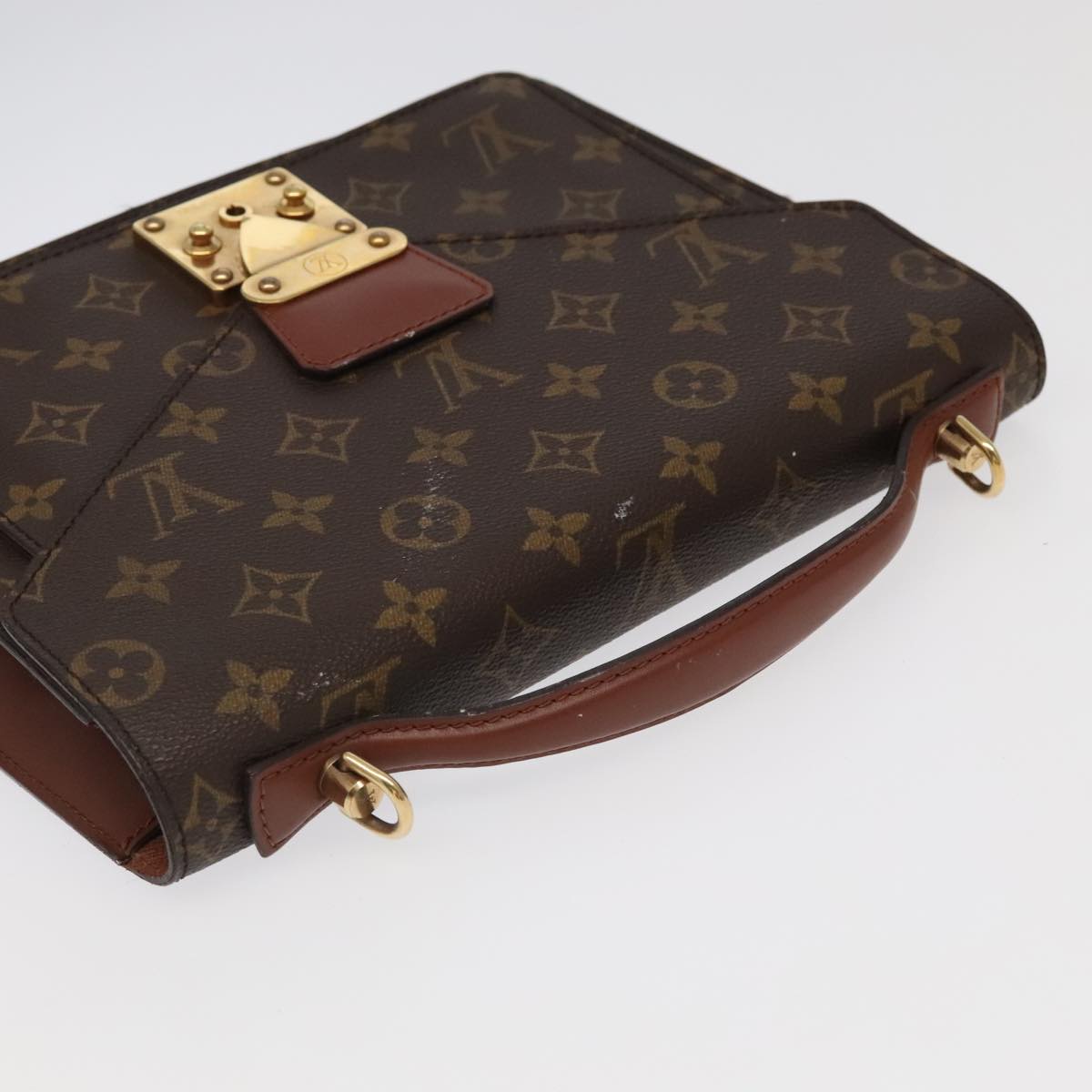 LOUIS VUITTON Monogram Monceau 26 Shoulder Bag M51187 LV Auth 94103