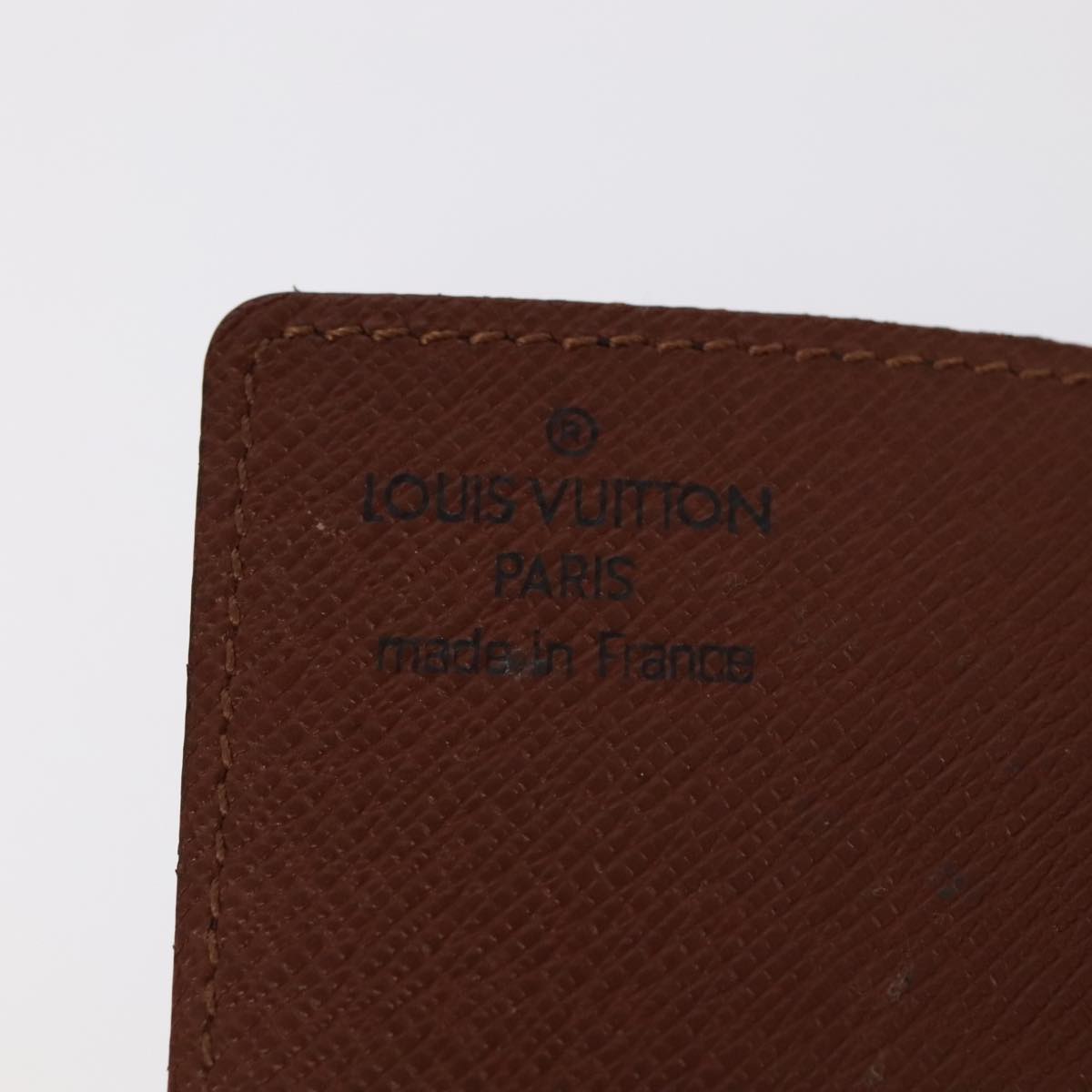 LOUIS VUITTON Monogram Porte Cartes Credit Pression Case M60937 LV Auth 94111