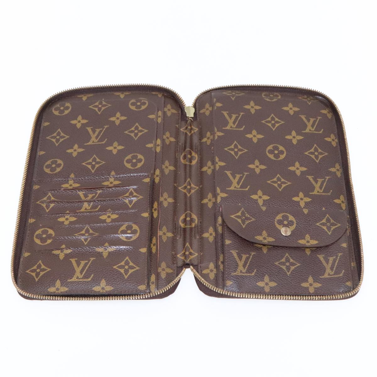 LOUIS VUITTON Monogram Poche Escapade Travel Case M60113 LV Auth 94126