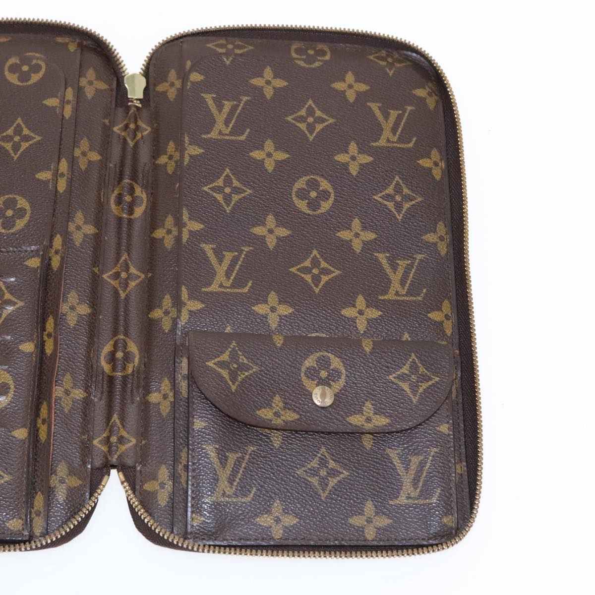 LOUIS VUITTON Monogram Poche Escapade Travel Case M60113 LV Auth 94126