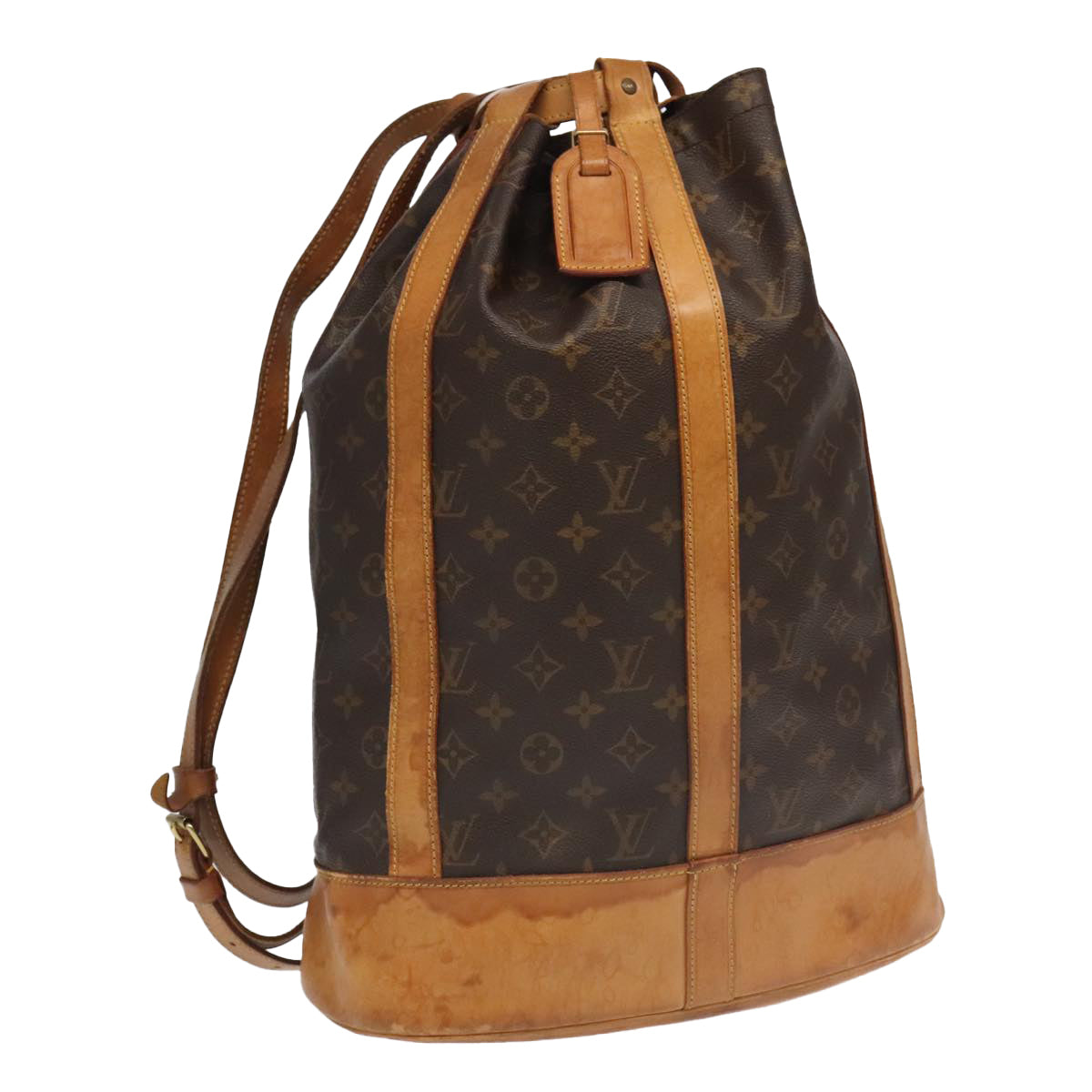 LOUIS VUITTON Monogram Randonnee GM Shoulder Bag M42244 LV Auth 94135