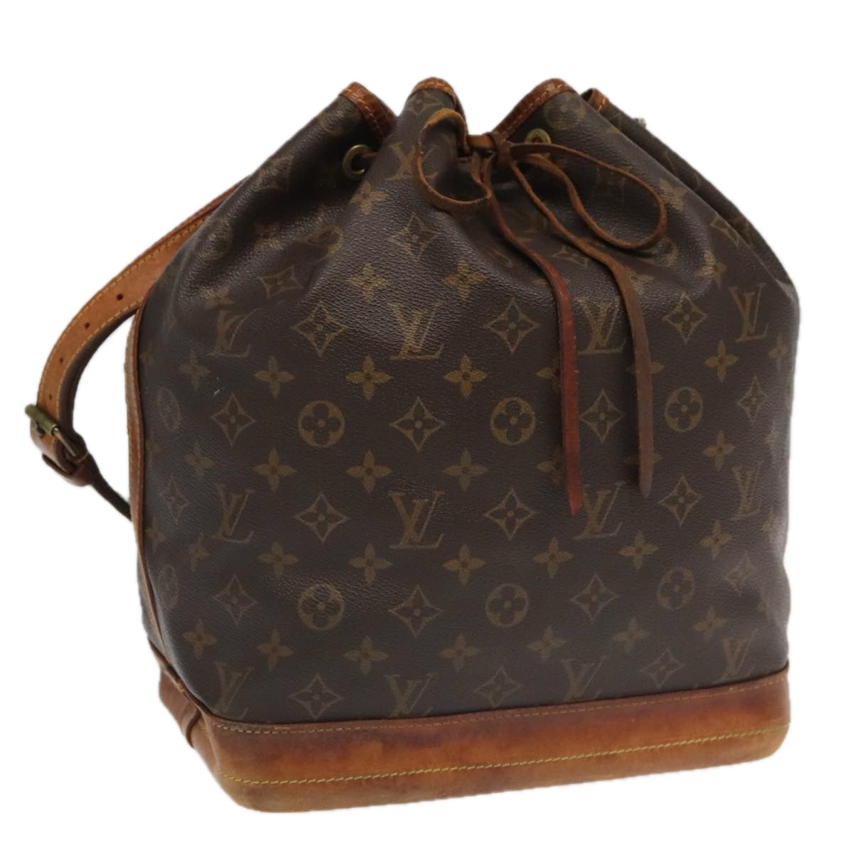 LOUIS VUITTON Monogram Noe Shoulder Bag M42224 LV Auth 94136