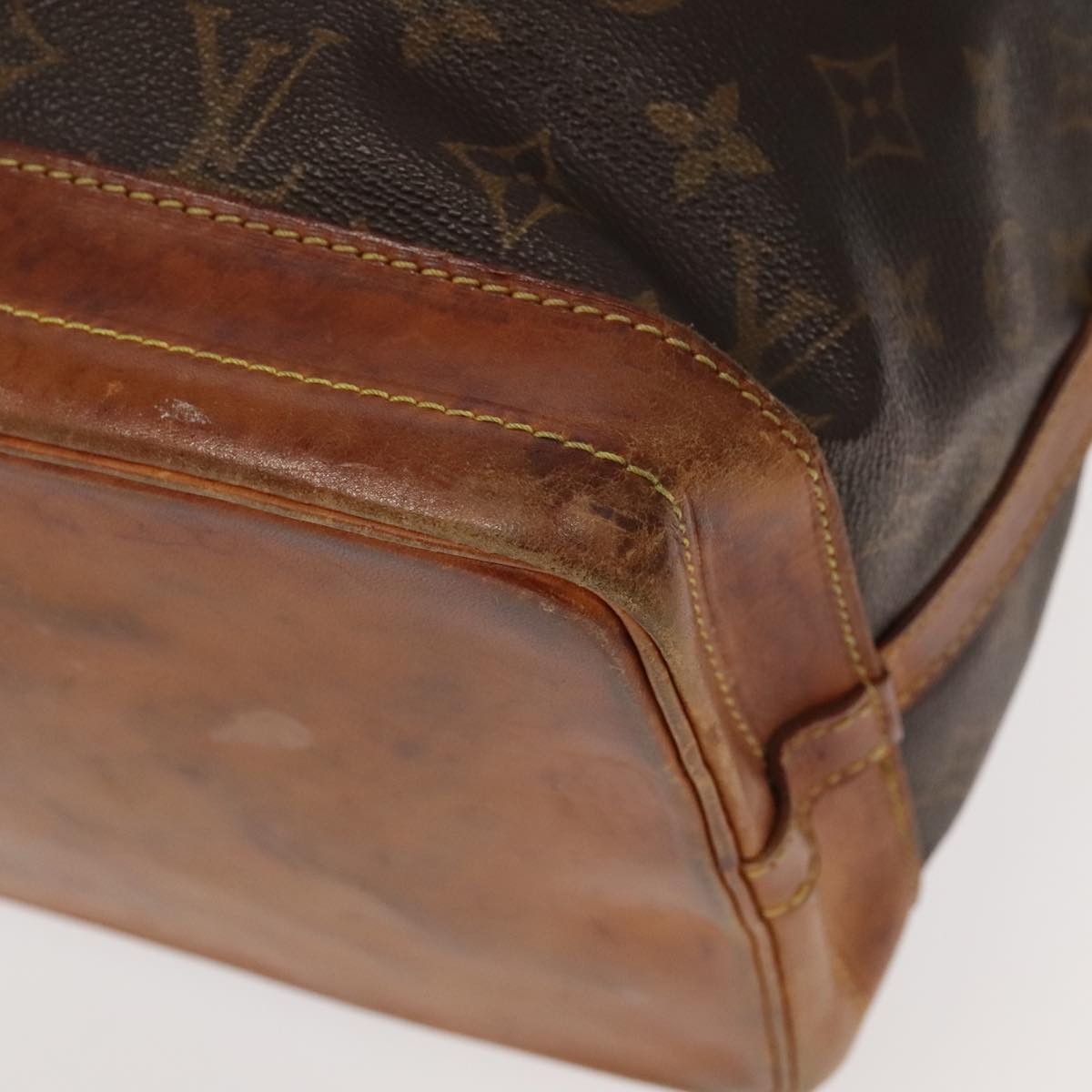 LOUIS VUITTON Monogram Noe Shoulder Bag M42224 LV Auth 94136