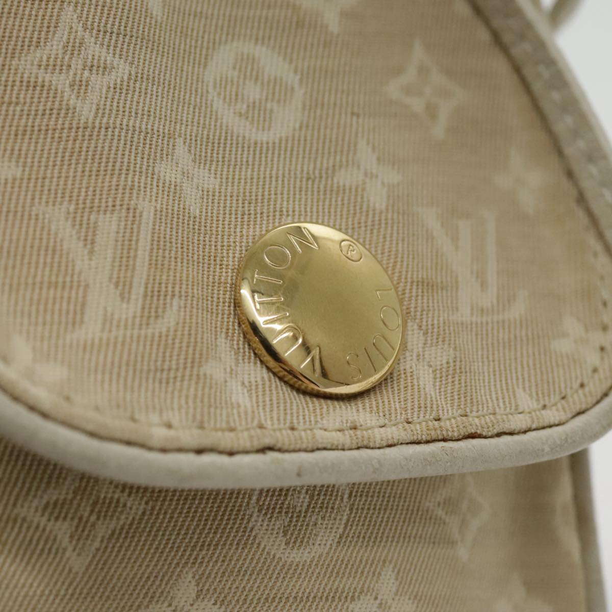 LOUIS VUITTON Monogram Mini Pochette Cancoon Bag Dunne M95312 LV Auth 94163