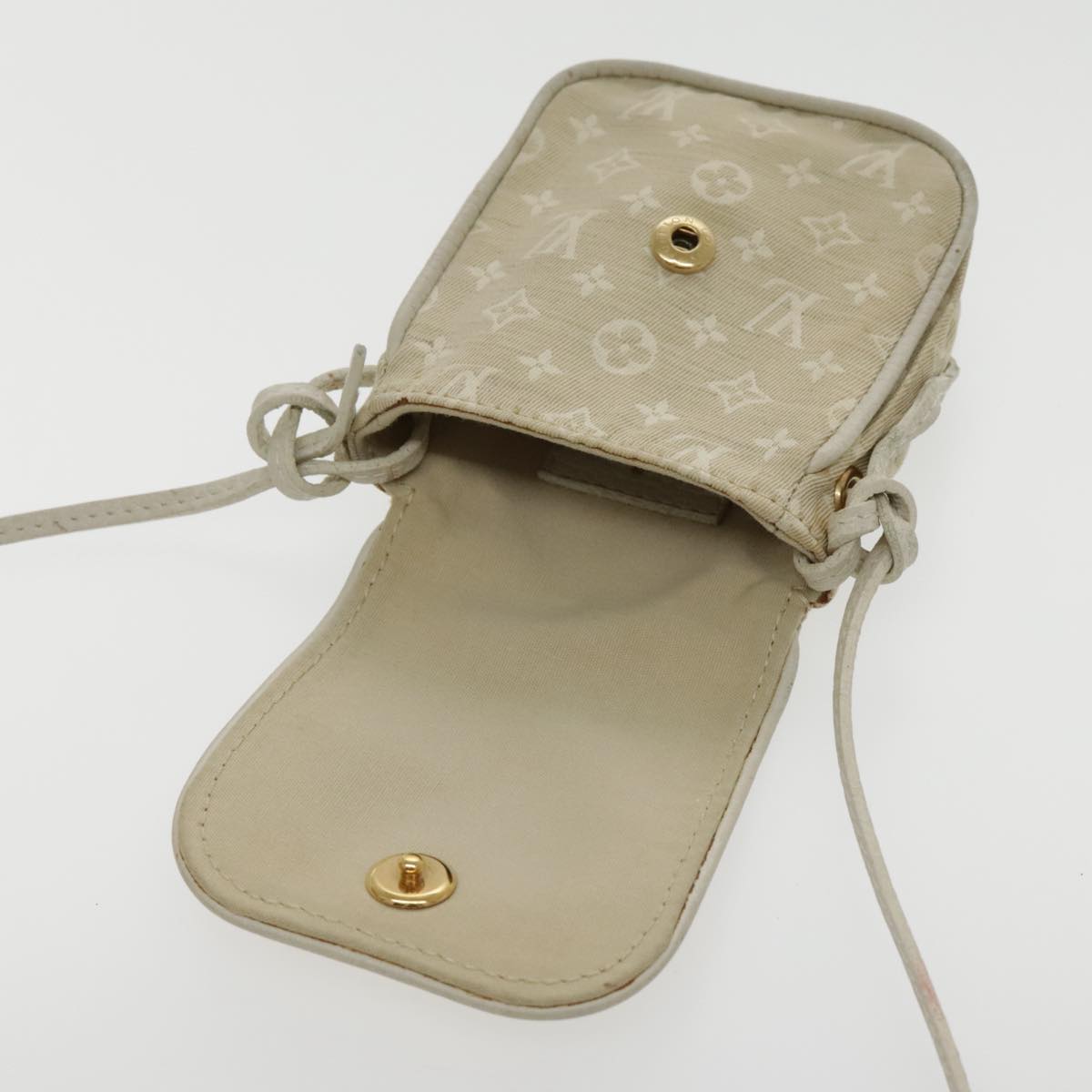 LOUIS VUITTON Monogram Mini Pochette Cancoon Bag Dunne M95312 LV Auth 94163