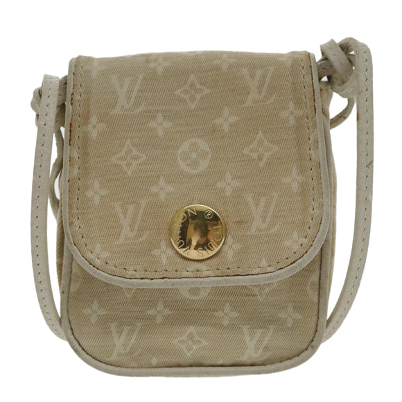 LOUIS VUITTON Monogram Mini Pochette Cancoon Tasche Dunne M95312 LV Auth 94163A