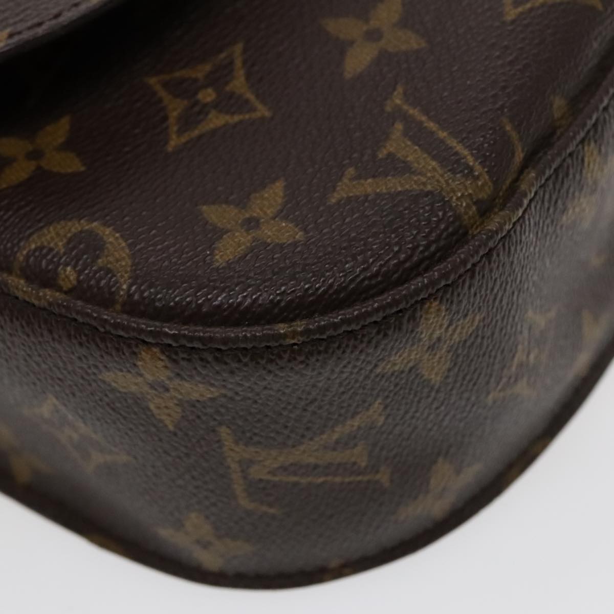 LOUIS VUITTON Monogram Saint Cloud GM Shoulder Bag M51242 LV Auth 94173