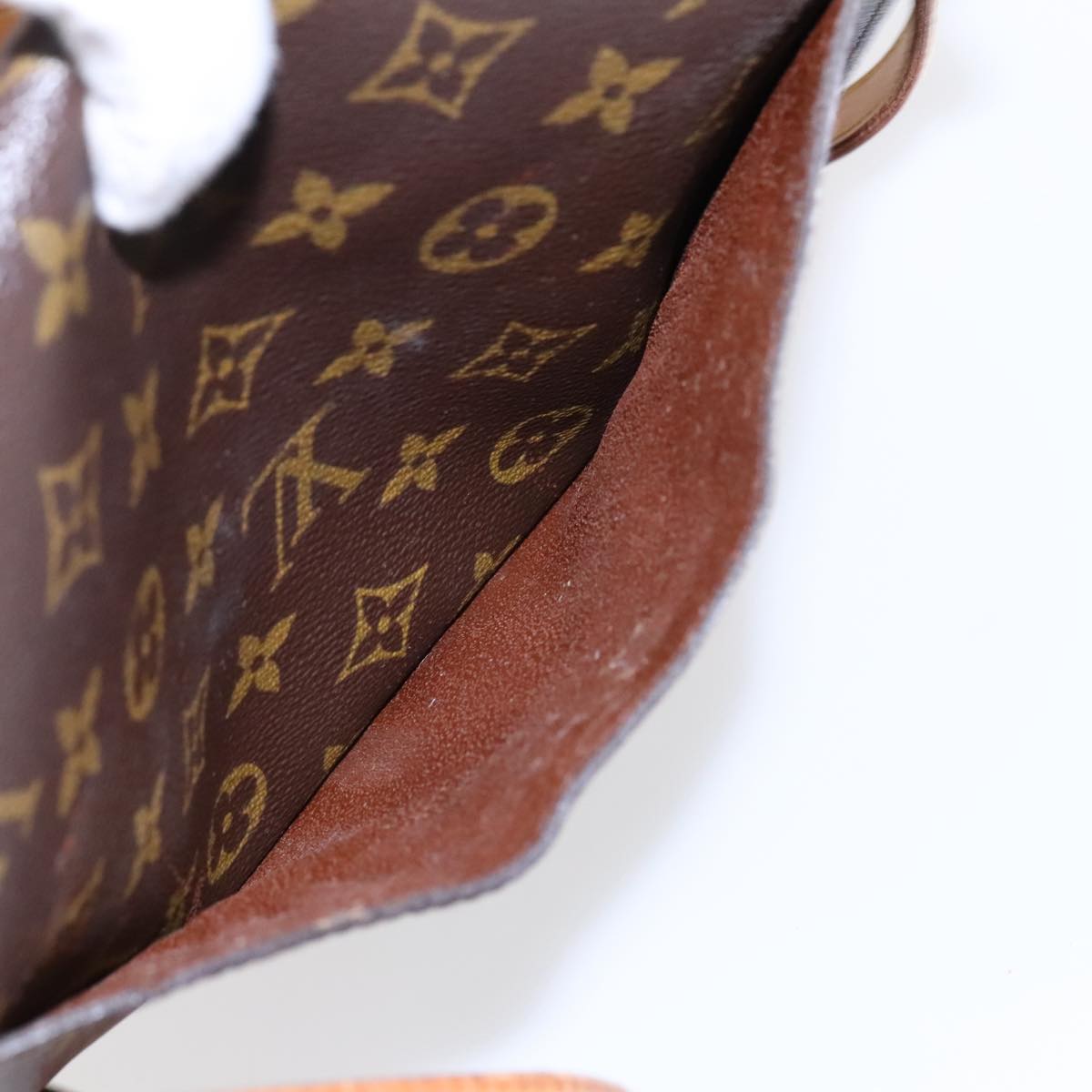 LOUIS VUITTON Monogram Saint Cloud GM Shoulder Bag M51242 LV Auth 94173