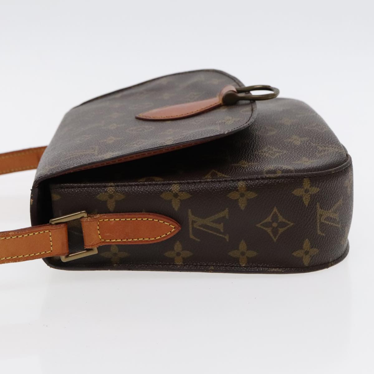 LOUIS VUITTON Monogram Saint Cloud GM Shoulder Bag M51242 LV Auth 94173