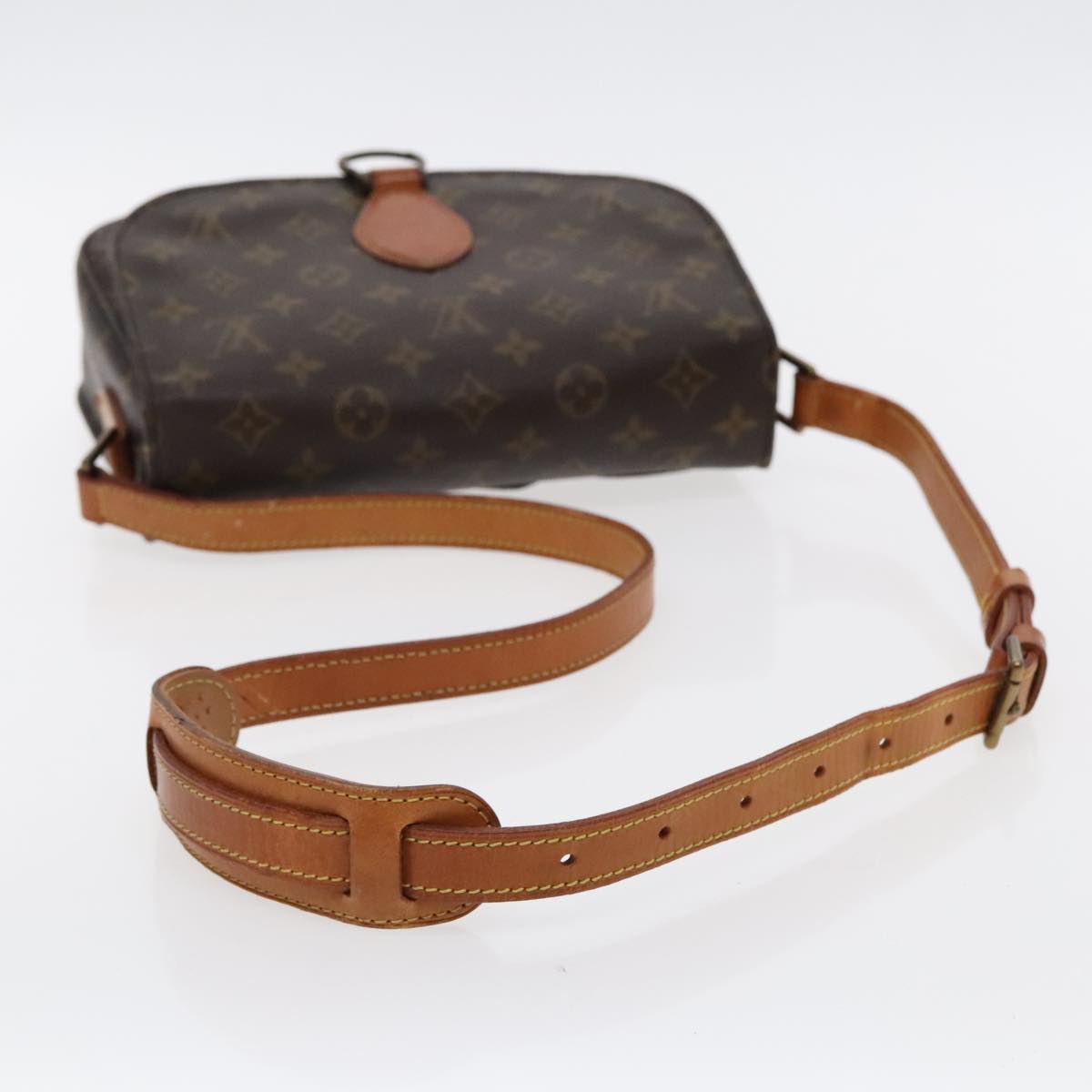 LOUIS VUITTON Monogram Saint Cloud GM Shoulder Bag M51242 LV Auth 94173